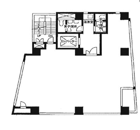 櫻井ビル2F 間取り図