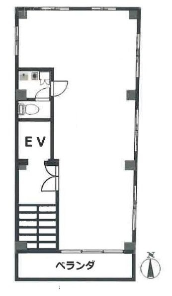 神宮ビル3F 間取り図