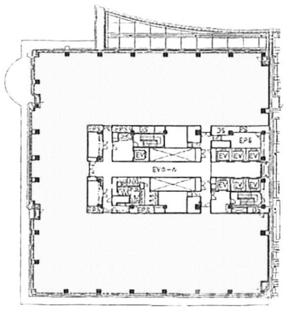 品川シーサイドパークタワー10F 間取り図