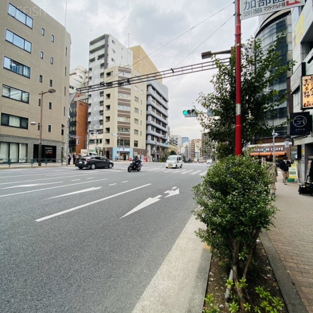 九段下ASNビル ビル前面道路