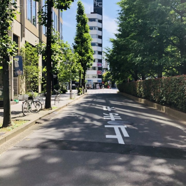 水野ビル ビル前面道路