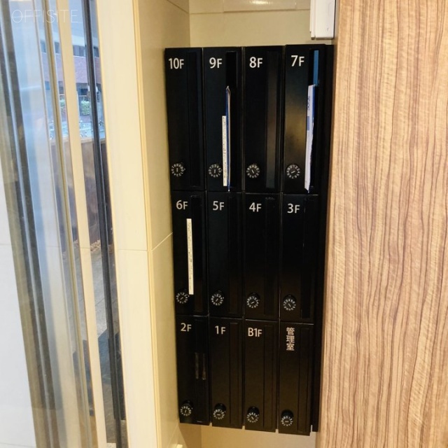 Glanffice茅場町 郵便受け