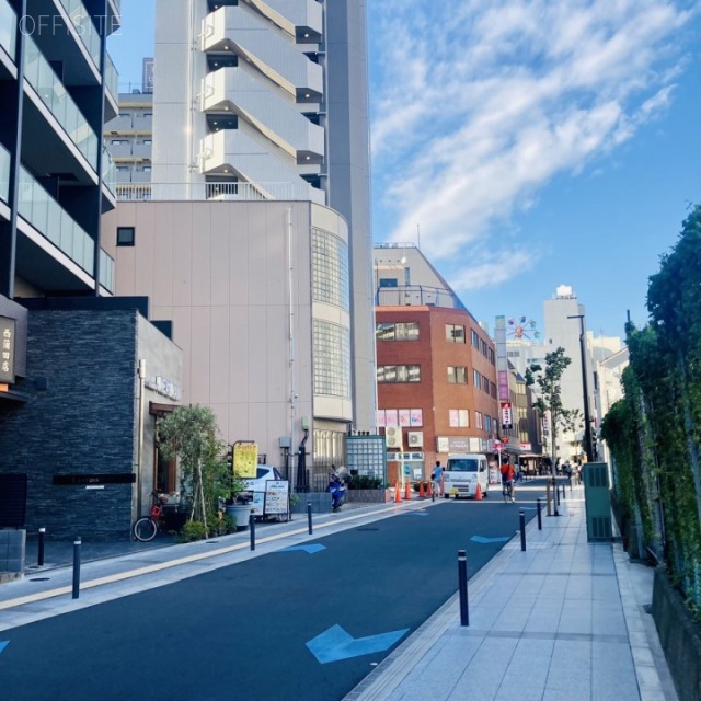 井門西蒲田ビル ビル前面道路