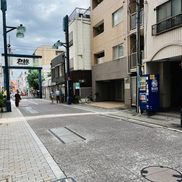 プラムアーク戸越 前面道路