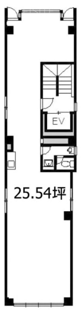 東池袋原ビル3F 間取り図