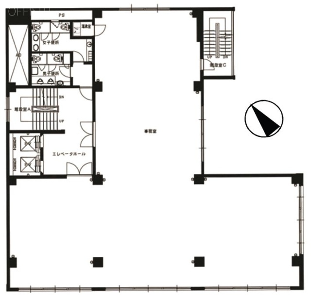 2東洋海事ビルB2F 間取り図
