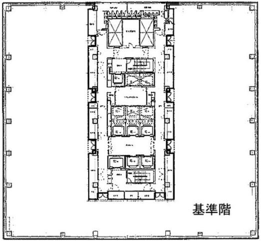 大手町東京サンケイビル(27階:サービスオフィス)5-7名 窓側 間取り図