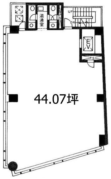 喜京家ビル4F 間取り図