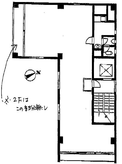 木下ビル4F 間取り図