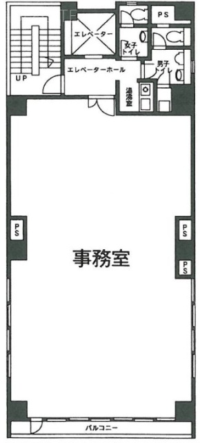 新川I&Lビル8F 間取り図