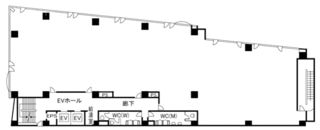 南大塚ビル8F 間取り図