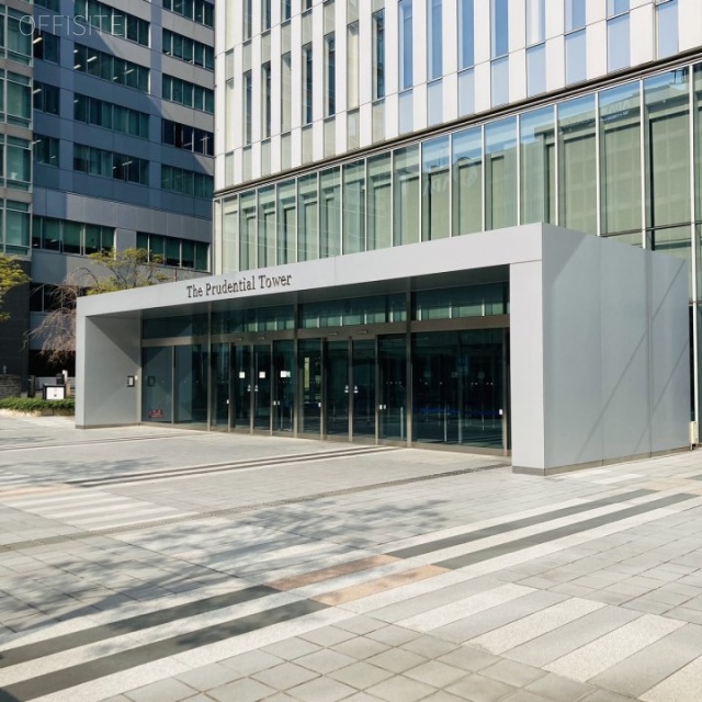 プルデンシャルタワー オフィスビル出入口