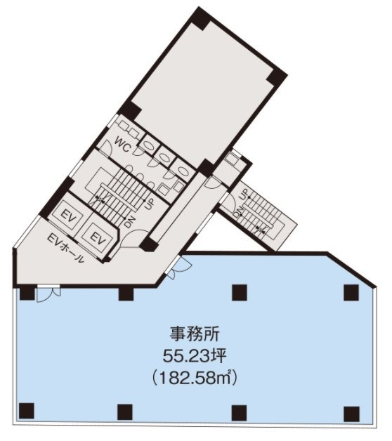 宮益坂プレイス渋谷3F 間取り図