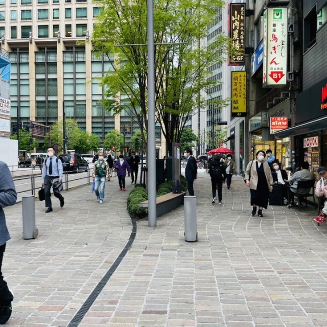 ナビール日比谷 ビル前面道路