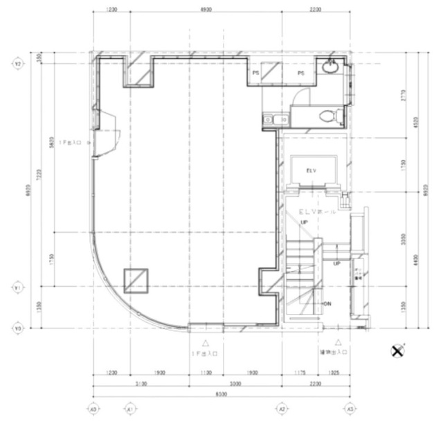 虎ノ門A2ビル4F 間取り図