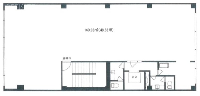 三恵51ビル3F 間取り図