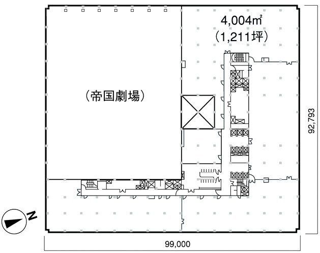 国際ビルB2F 間取り図