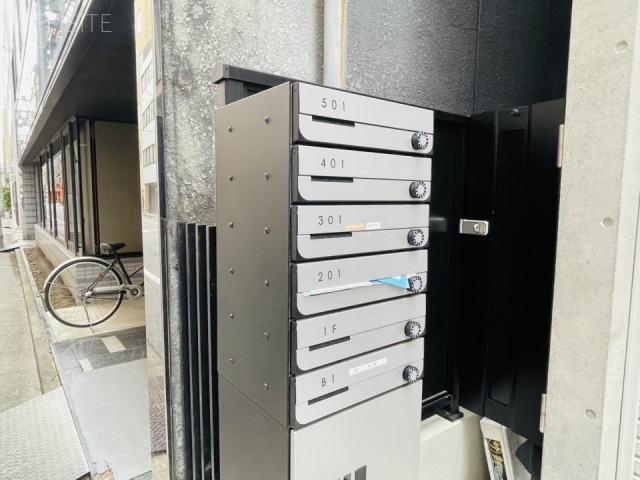 CGA新富ビル メールボックス