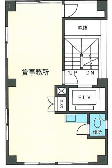 DJ銀座ビル4F 間取り図