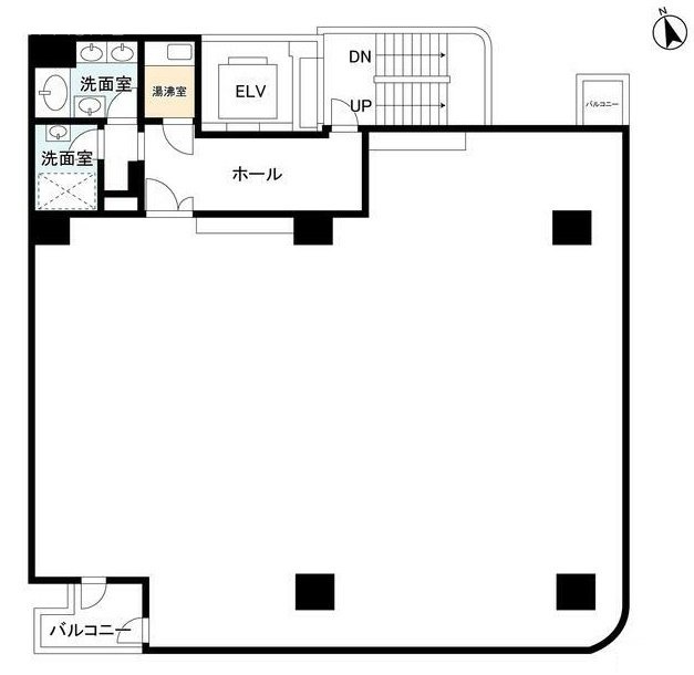 有楽堂ビル5F 間取り図