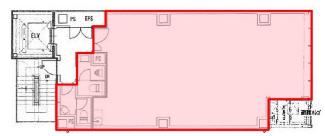 NS日本橋ビル2F 間取り図