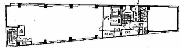 高輪エンパイヤビル1F 間取り図