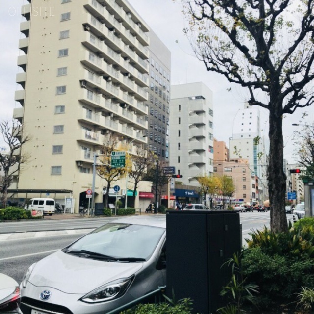 日本橋蛎殻町東急ビル ビル前面道路