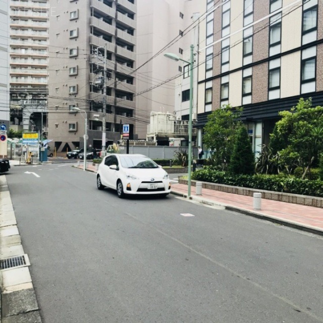 五反田ASビル ビル前面道路