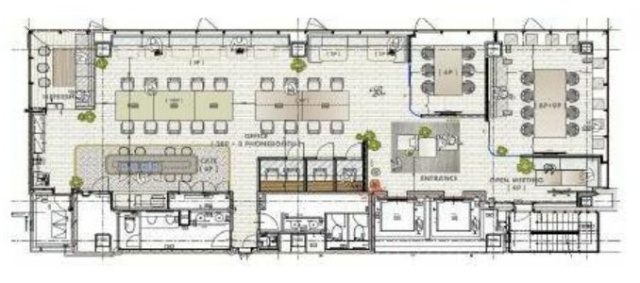 浜松町PREX4F 間取り図