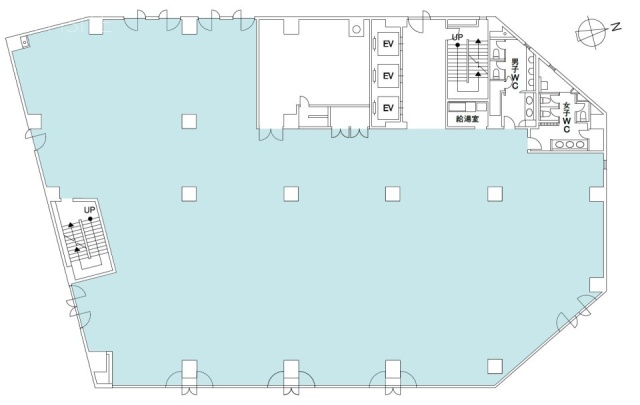 オーク高輪ビル8F 間取り図