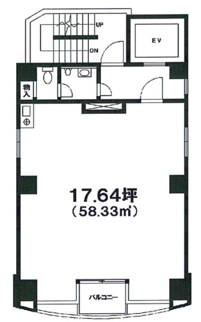 ROOMY生稲4F 間取り図