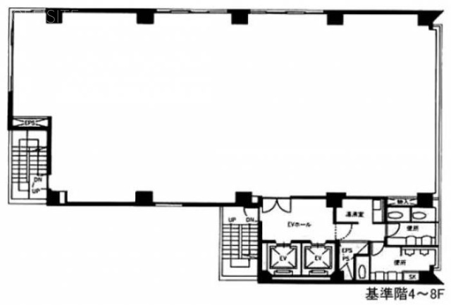 新橋MCVビル2F 間取り図