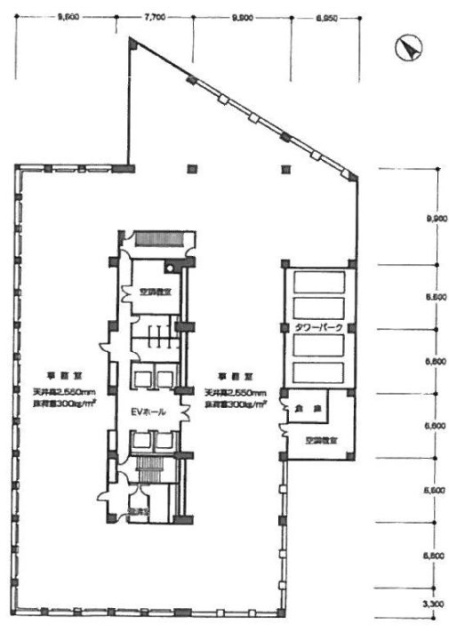 電波ビル1 間取り図