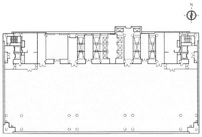 日本生命丸の内ビル22F 間取り図