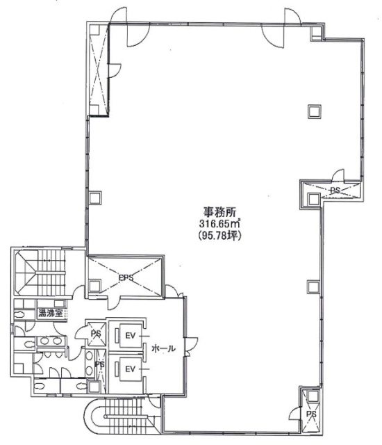 飛栄九段ビル702 間取り図