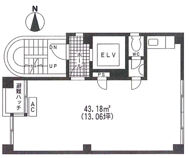 池田ビル4F 間取り図