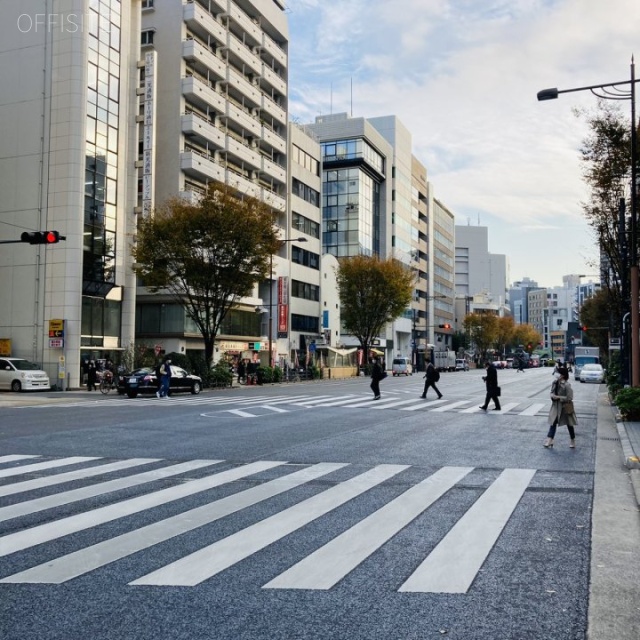第5高野ビル ビル前面道路