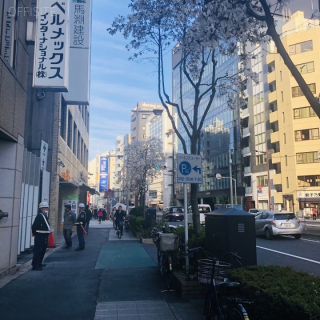 市橋ビル 前面道路