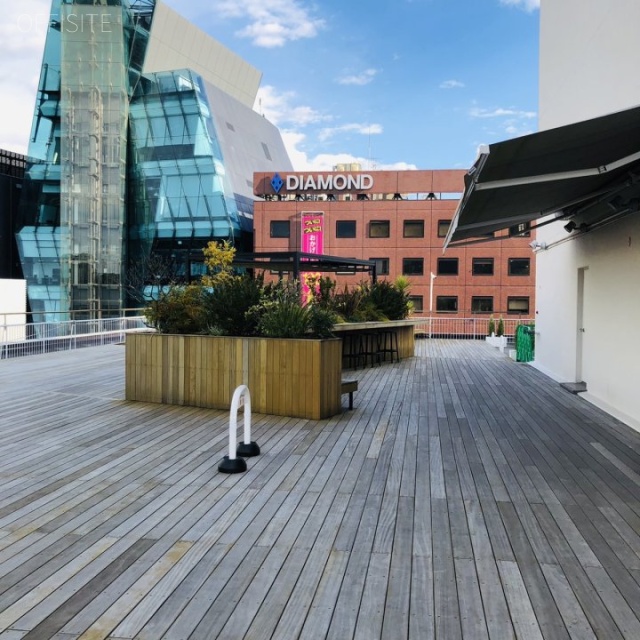 京セラ原宿ビル 屋上共有スペース