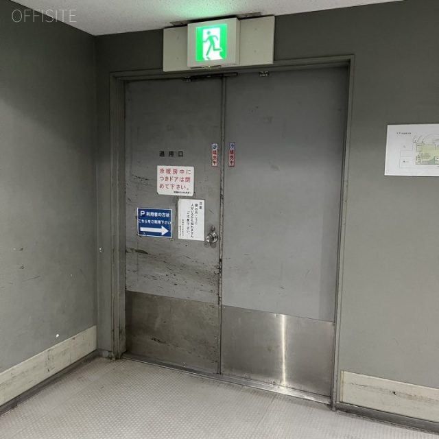 田端ASUKAタワー 通用口出入口