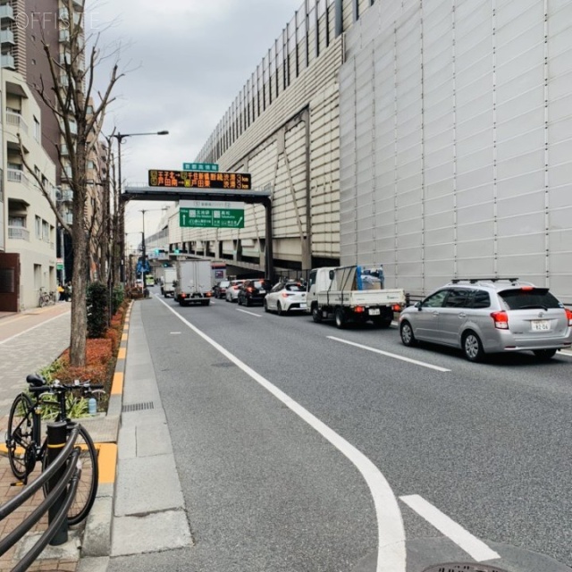 西池袋フジタビル ビル前面道路