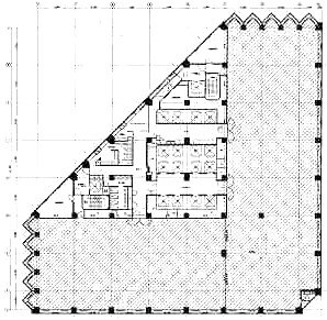 城山トラストタワー33F 間取り図