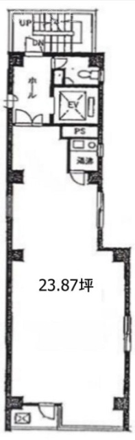 HONCHO3947F 間取り図