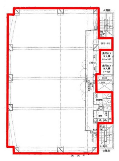 麹町プレイス10F 間取り図