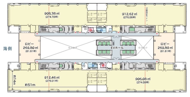 エムベイポイント幕張B1F 間取り図