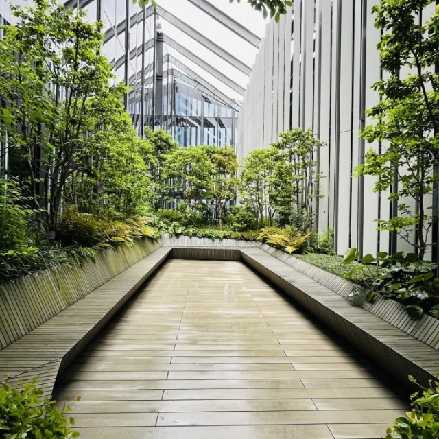 ミュージアムタワー京橋 23階テラス