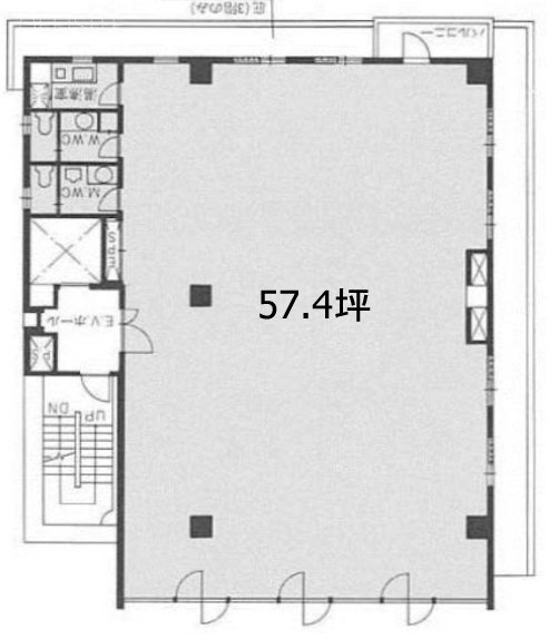 後楽1丁目ビル2F 間取り図