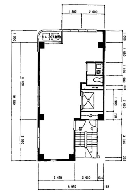 第2名和ビル7F 間取り図