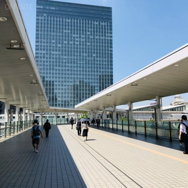 ゲートシティ大崎ウエストタワー ビル前面道路