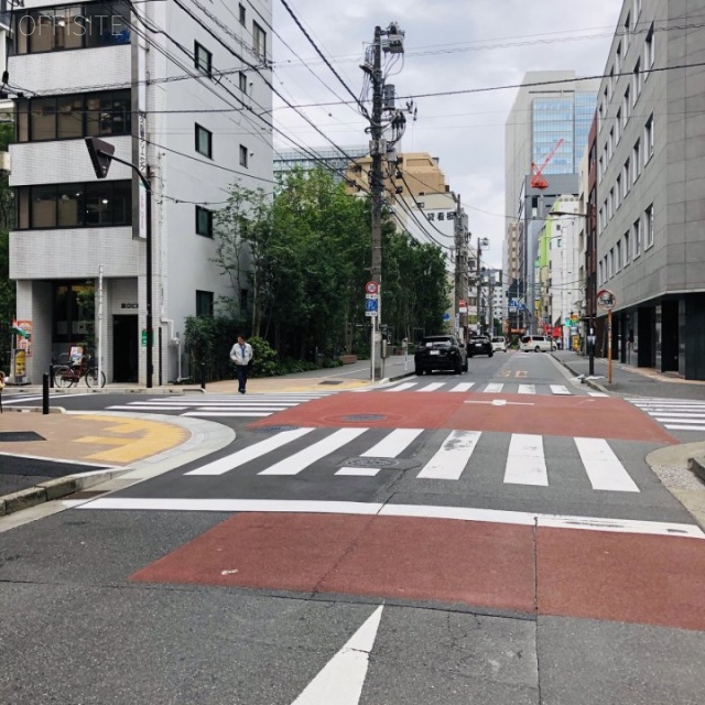 アーク錦町ビル ビル前面道路